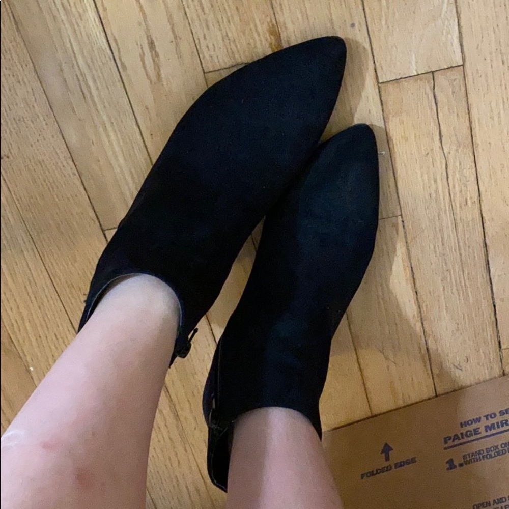 Black booties